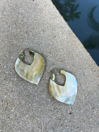 Mother Pearl Earrings | Tornasol