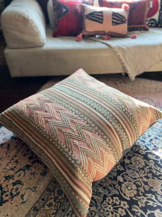 Ankara Floor Pillow Cover ONE OF A KIND
