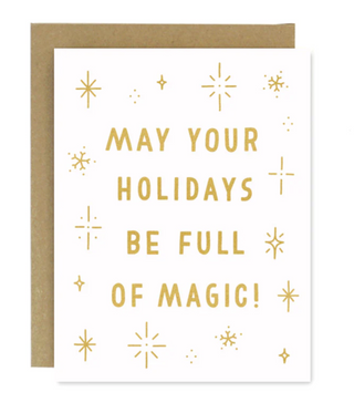HOLIDAY MAGIC CARD