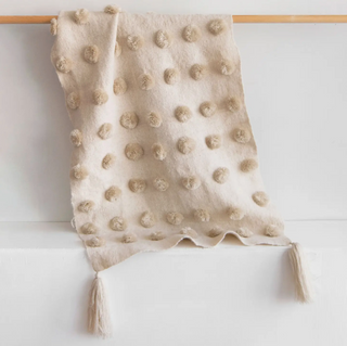 ULA Throws - Small - Cream on Cream