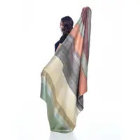 Alpaca Throw Blanket - Spectrum