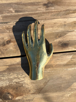 Solid Brass Hand Decor