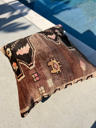 Istanbul Kilim Floor Pillow Cover ONE OF A KIND